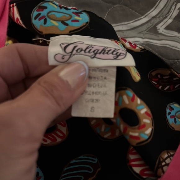 Pinup Couture Pink and Black Fit and Flare Sundress - Picture 4 of 4